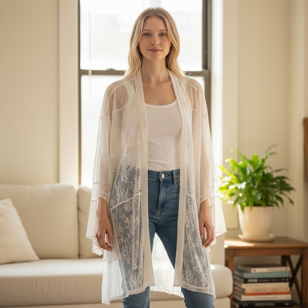 Victoria's Secret Lace Kimono